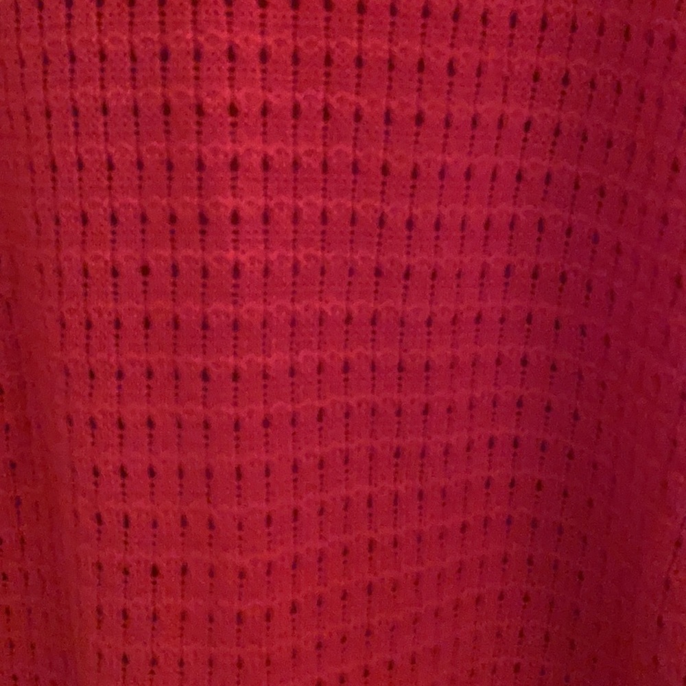 NWOT Red Talbots Sweater large - Picture 4 of 4